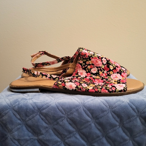 Y2k floral sandals - Picture 3 of 4